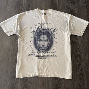 Oversize Sacred Prince T-Shirt XXL "Life is Just a Party" Pelayo Graphic